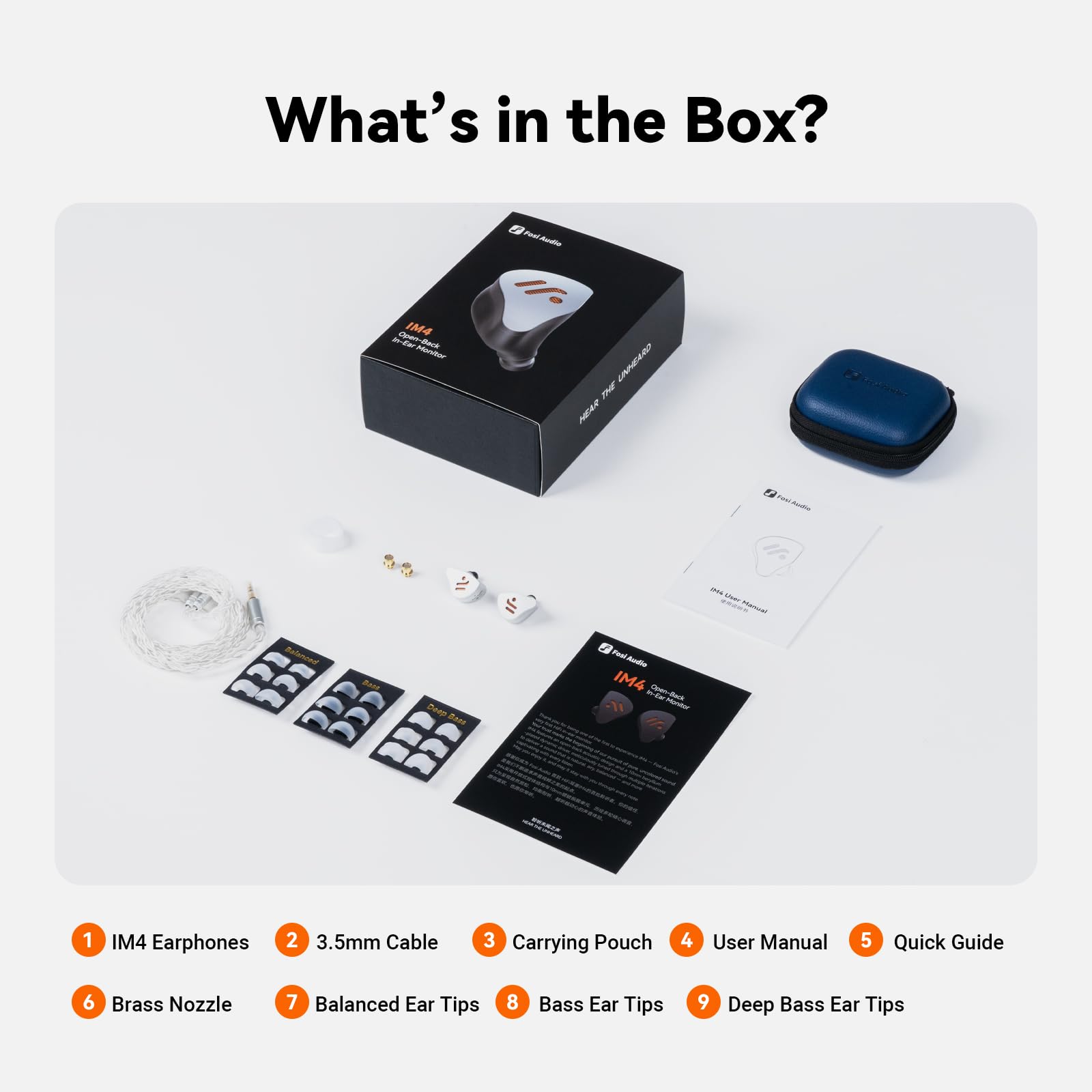 Amazon.co.jp: Fosi Audio IM4 オープンバック IEM イヤホン